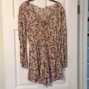 ASTR floral romper